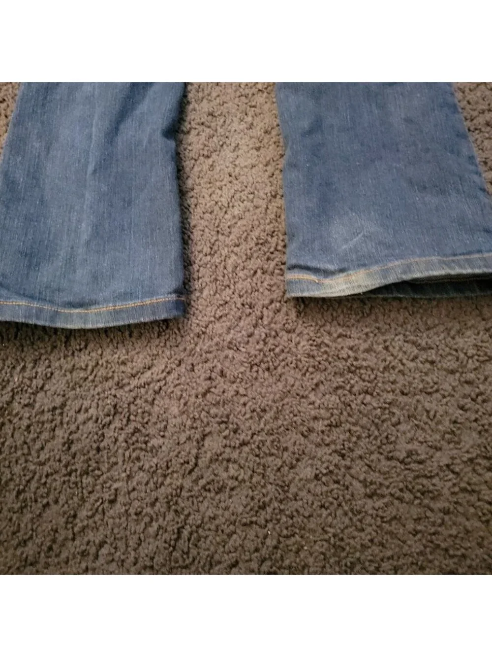 The Children's Place Girls Blue Pockets Mid Rise Denim Bootcut Jeans Size 8
